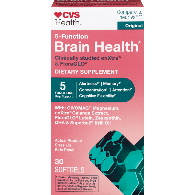 slide 1 of 1, CVS 5 Func Brain Hlth, 1 ct