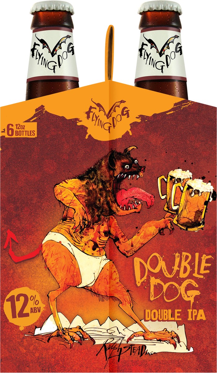 slide 6 of 6, Flying Dog Double Dog Double IPA 6pk Bottles, 6 ct