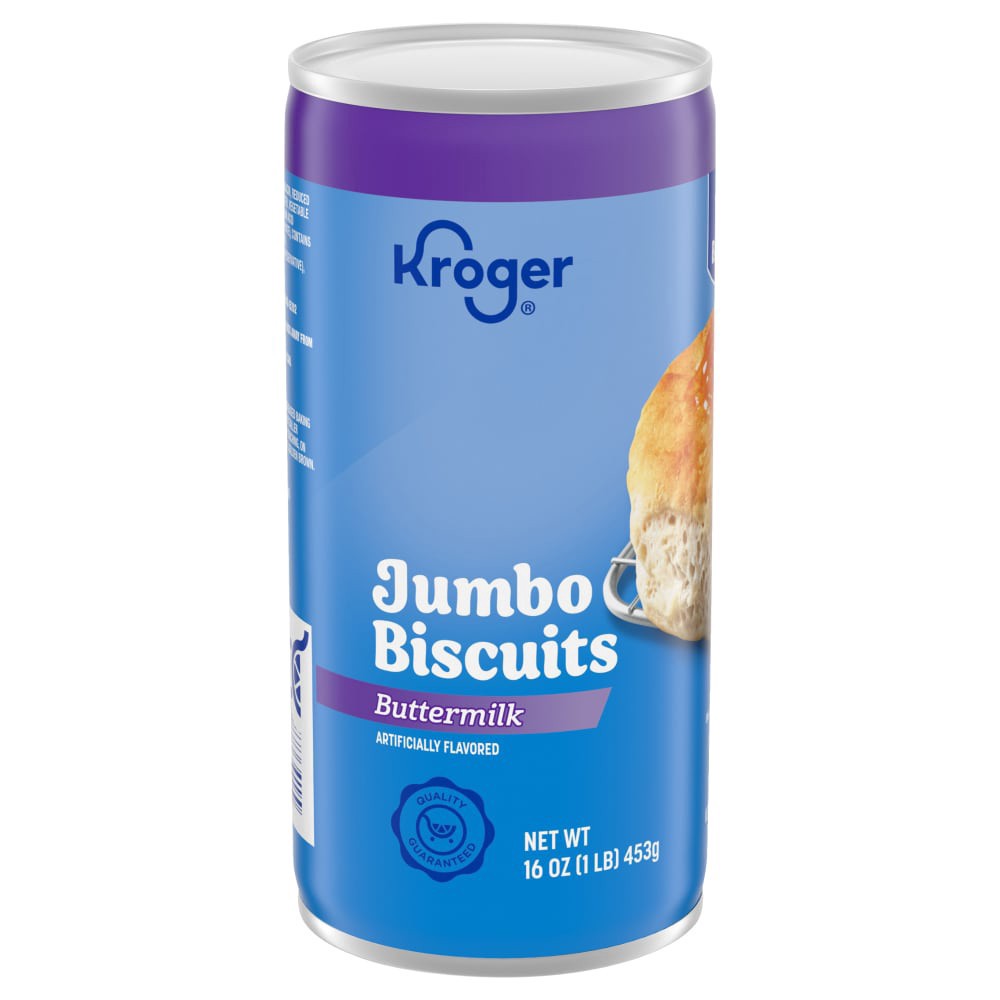 slide 4 of 4, Kroger Buttermilk Jumbo Biscuits, 16 oz