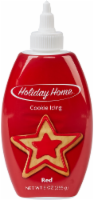 slide 1 of 1, Holiday Home Cookie Icing - Red, 9 oz