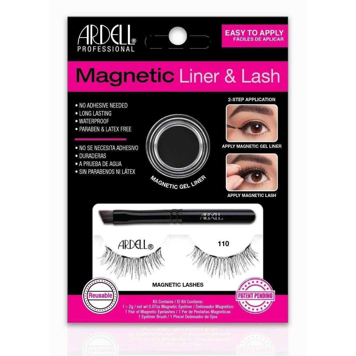 slide 1 of 3, Ardell Magnetic Lash & Liner Natural 110 Kit, 1 ct