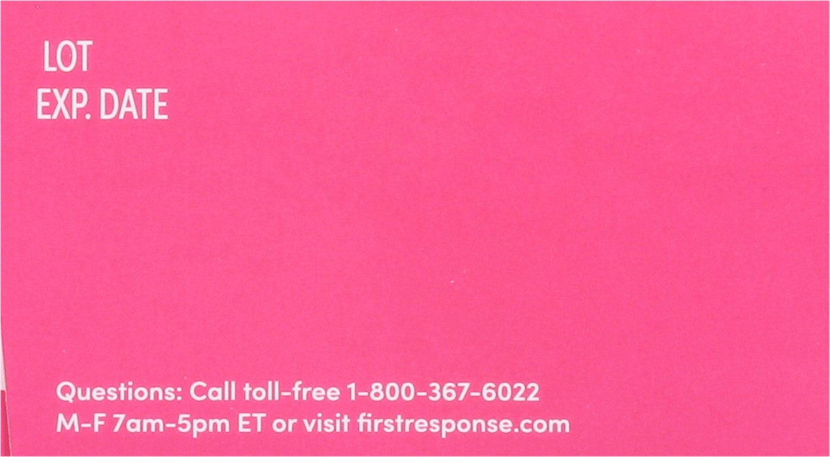 slide 2 of 9, First Response Comfort Check 8Ct, 8 ct