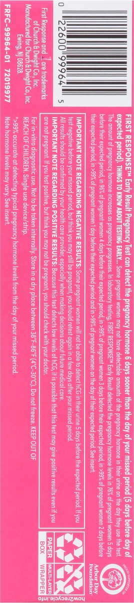 slide 4 of 9, First Response Comfort Check 8Ct, 8 ct