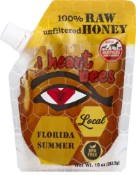 I Heart Bees Local Honey 10 oz