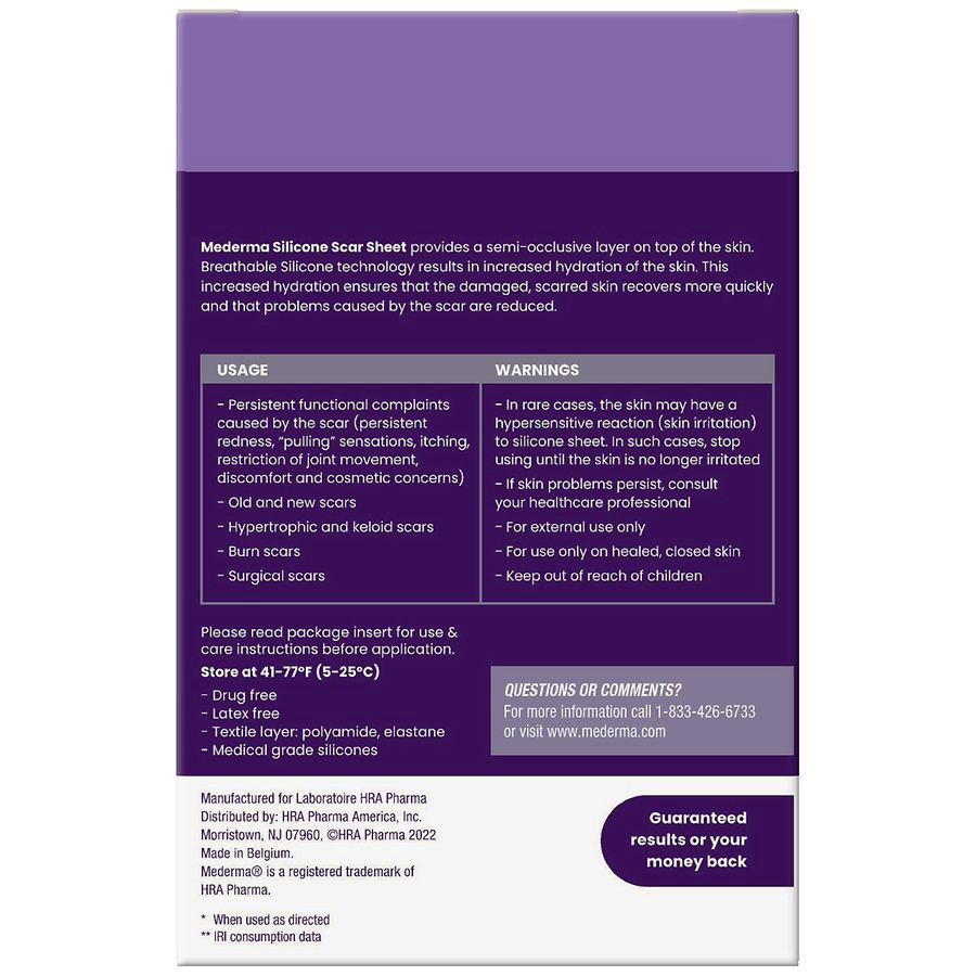 slide 5 of 5, Mederma Small Silicone Scar Sheet 4 ea, 4 ct