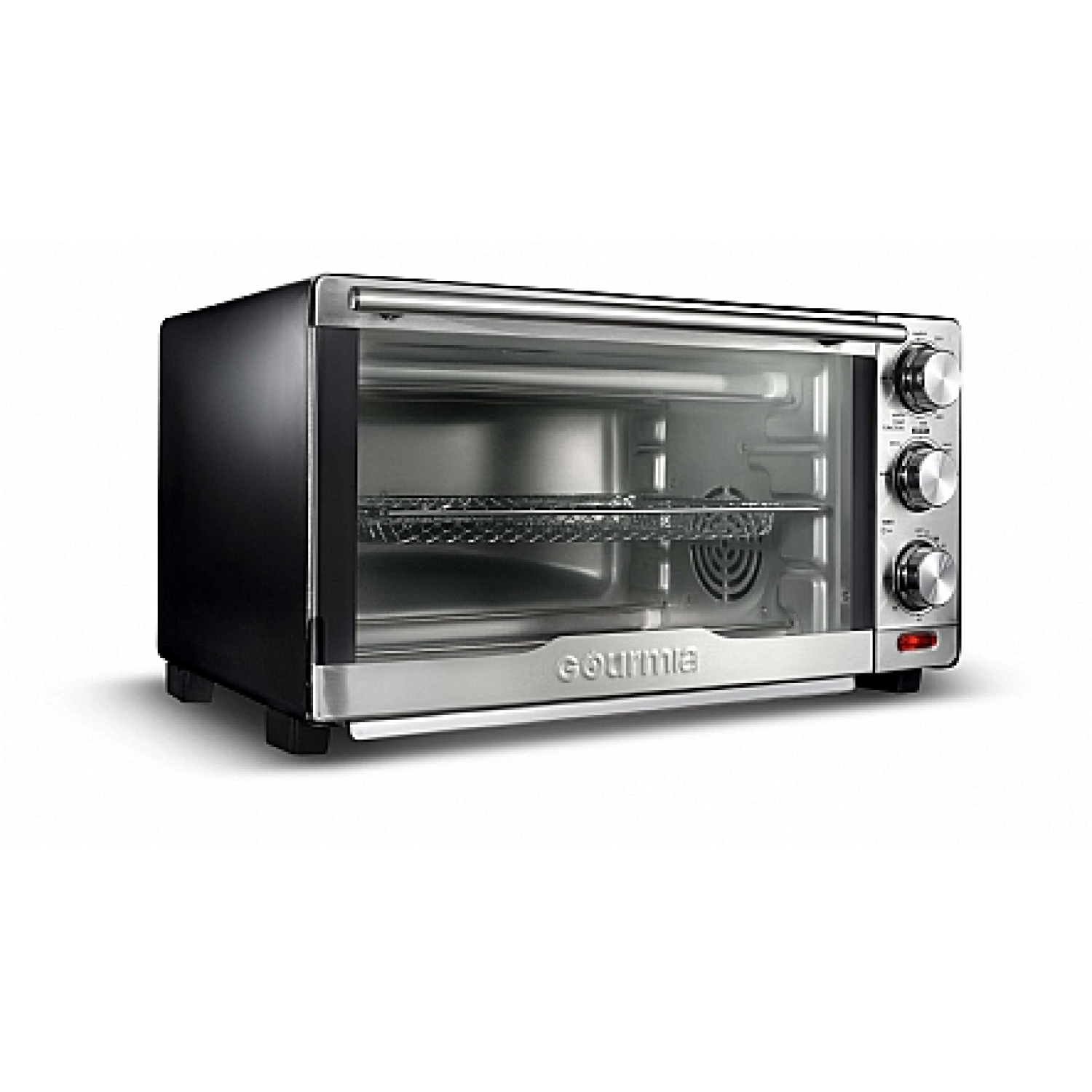 slide 3 of 5, Gourmia Stainless Steel Toaster Oven Air Fryer, 1 ct