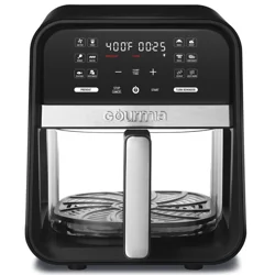 Gourmia 7qt Clear Glass Digital Air Fryer