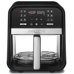 Gourmia 7qt Clear Glass Digital Air Fryer