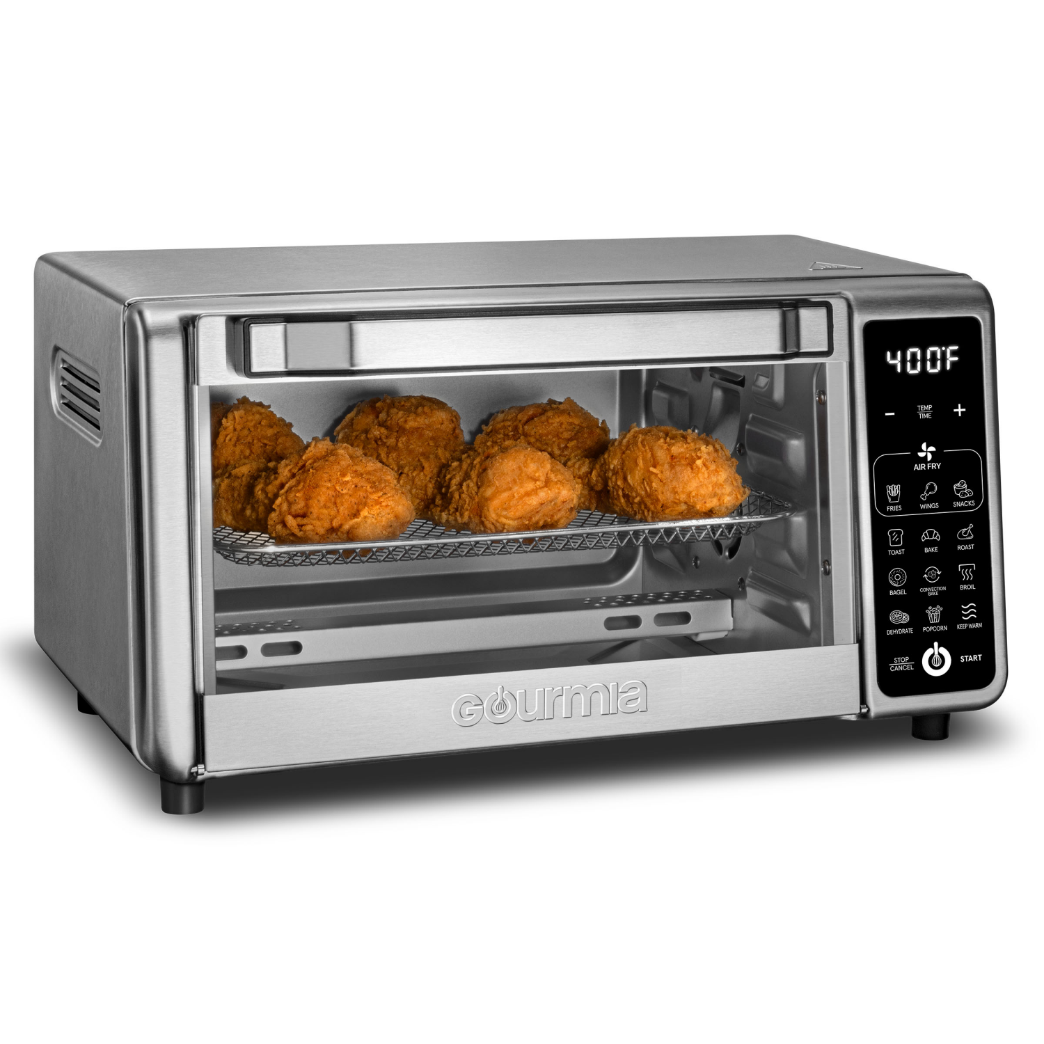 slide 4 of 7, Gourmia 4 Slice Digital Air Fryer Oven, 1 ct