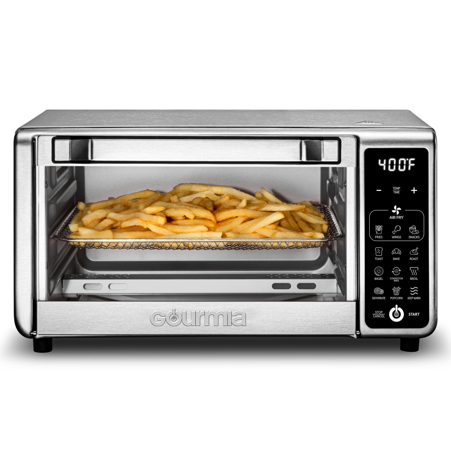 slide 1 of 7, Gourmia 4 Slice Digital Air Fryer Oven, 1 ct