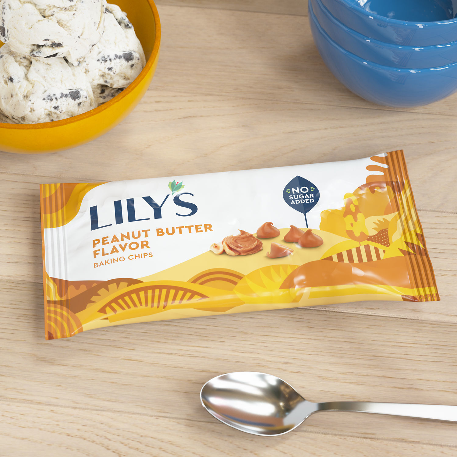 slide 8 of 8, Lily's Peanut Butter Flavor Baking Chips 9 oz, 9 oz