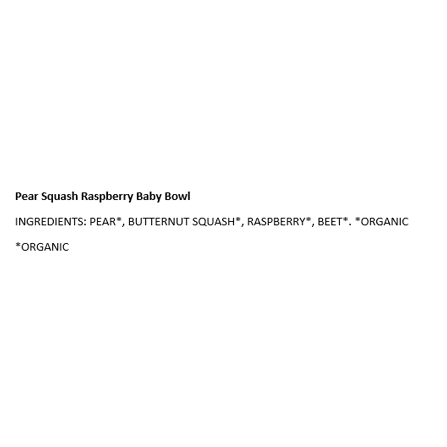 slide 2 of 2, ONCE UPON A FARM Ofarm Baby Bowl Pear Squash Raspberry 4oz, 4 oz