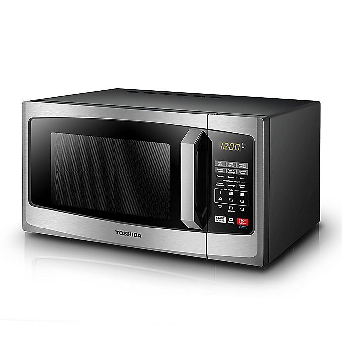 slide 3 of 10, Toshiba 0.9 cu. ft. Microwave Overn - Stainless Steel, 1 ct