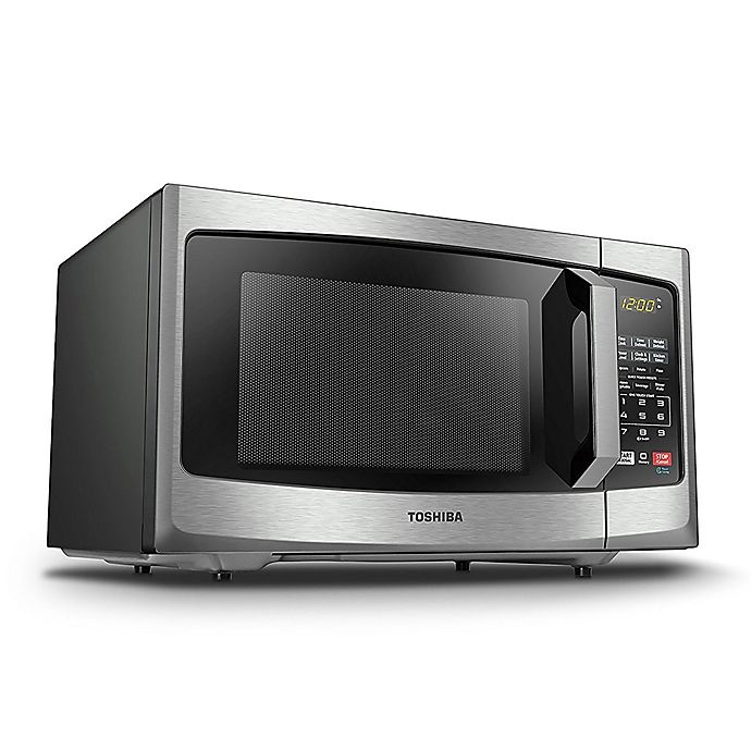 slide 5 of 10, Toshiba 0.9 cu. ft. Microwave Overn - Stainless Steel, 1 ct