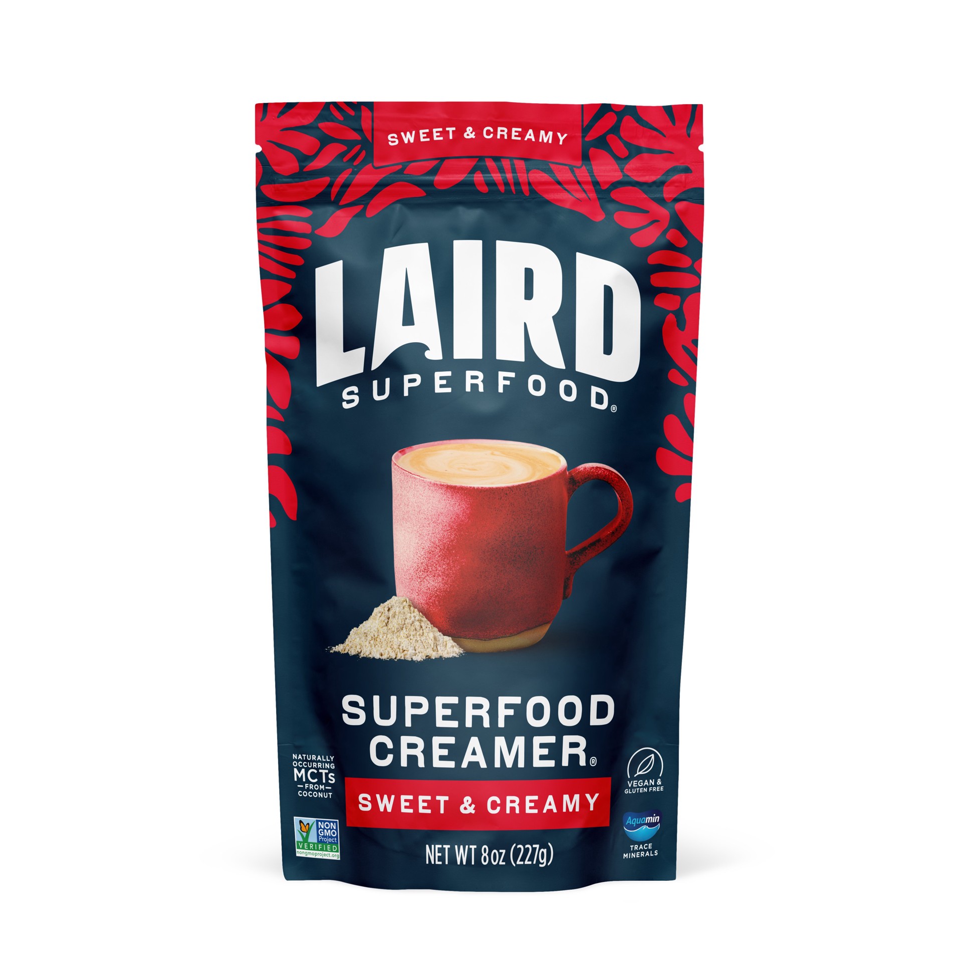 slide 1 of 1, Laird Superfood Sweet & Creamy Creamer, 8 oz