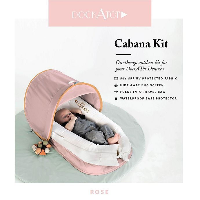 slide 3 of 12, DockATot Cabana Kit for Deluxe+ Dock - Rose, 1 ct