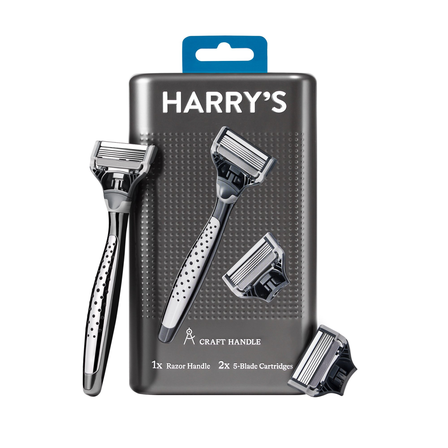 slide 2 of 4, Harry's Razor Kit 1 ea, 1 ct