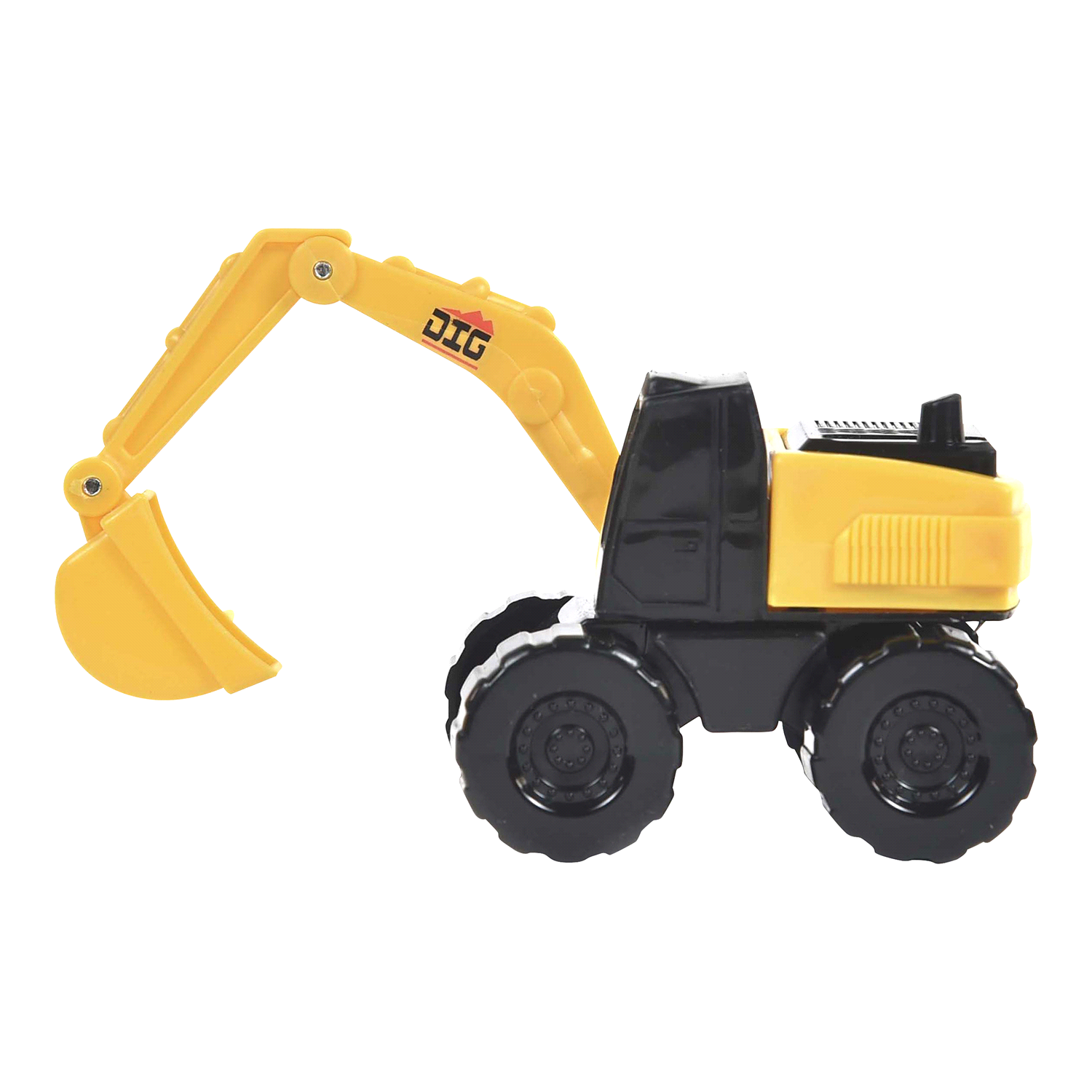 slide 4 of 5, Maxx Action Micro Maxx Dig Construction Vehicle, 1 ct