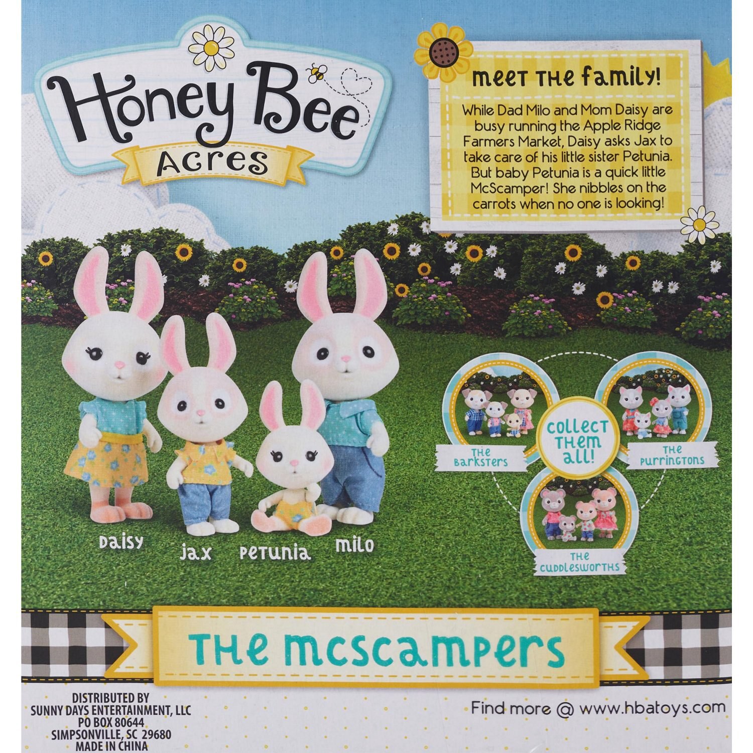 slide 4 of 5, NON BRAND Honeybee Acres 4Pk, 1 ct