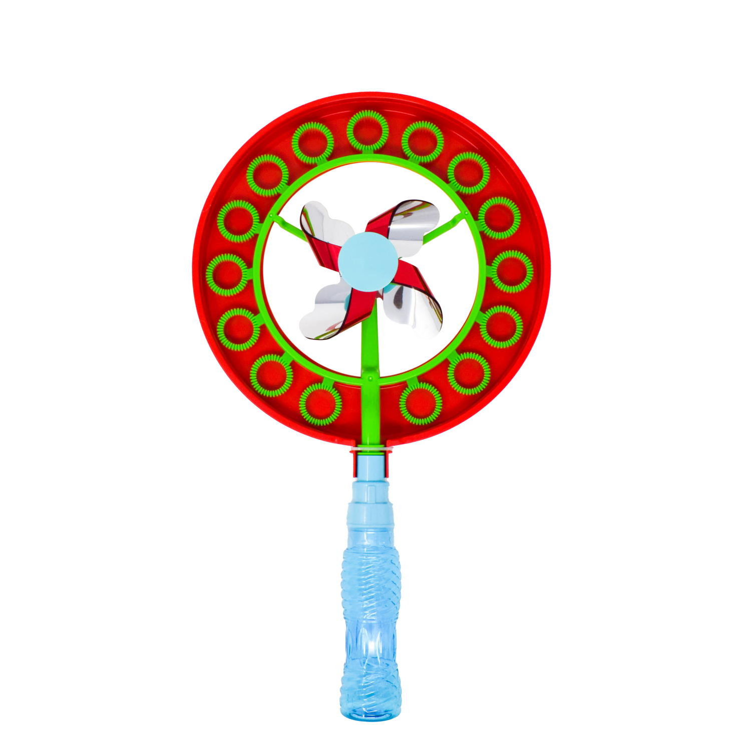 slide 2 of 6, Maxx Bubbles Bubble Pinwheel Wand, 1 ct