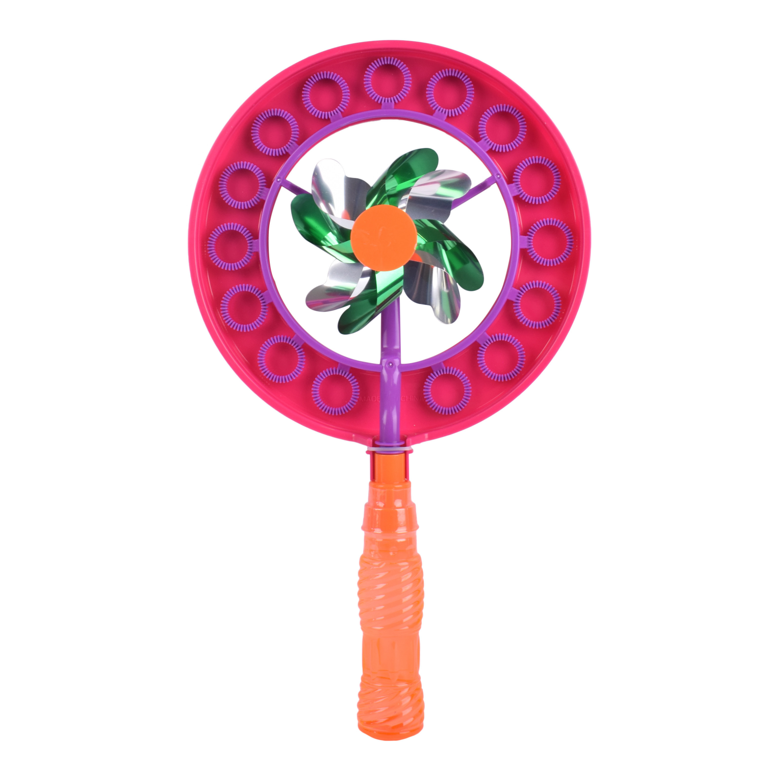 slide 4 of 6, Maxx Bubbles Bubble Pinwheel Wand, 1 ct