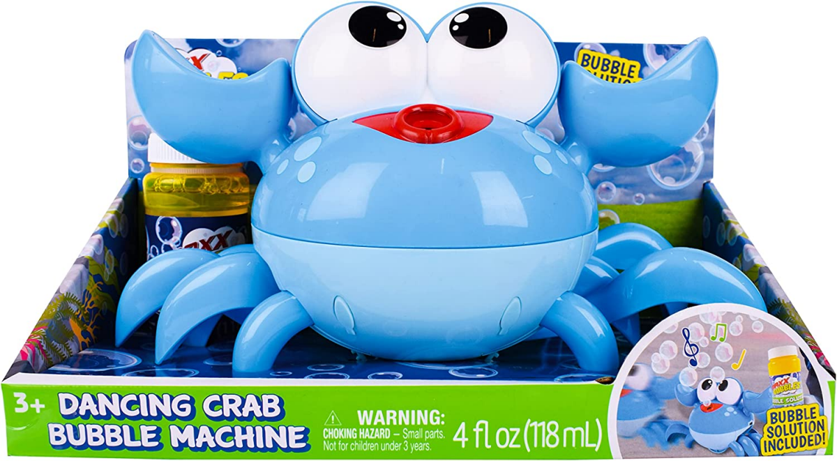slide 1 of 4, Maxx Bubbles Crab Bubbler, 1 ct
