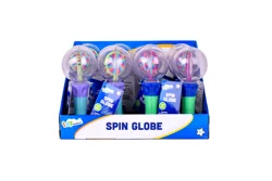 Toymendous Light Up Spinning Globe