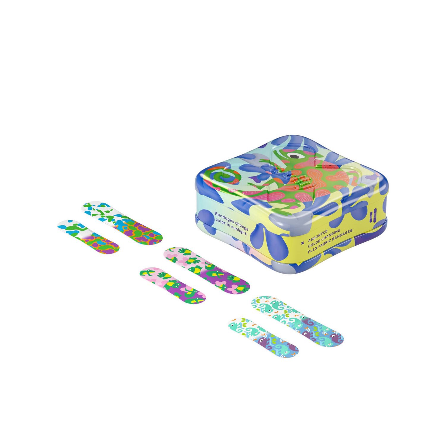 slide 2 of 8, Welly Flex Fabric Bandages Butterfly, 48 Ct, 48 ct