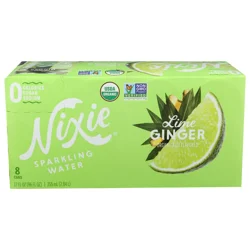 Nixie Lime Ginger Sparkling Water - 96 fl oz