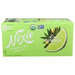 Nixie Lime Ginger Sparkling Water - 96 fl oz