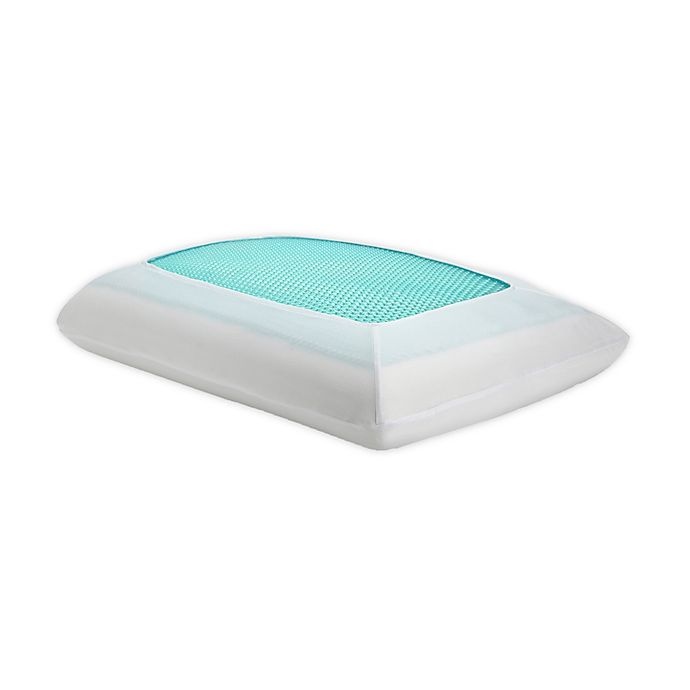 slide 1 of 8, Sealy Memory Foam Gel Standard/Queen Pillow, 1 ct