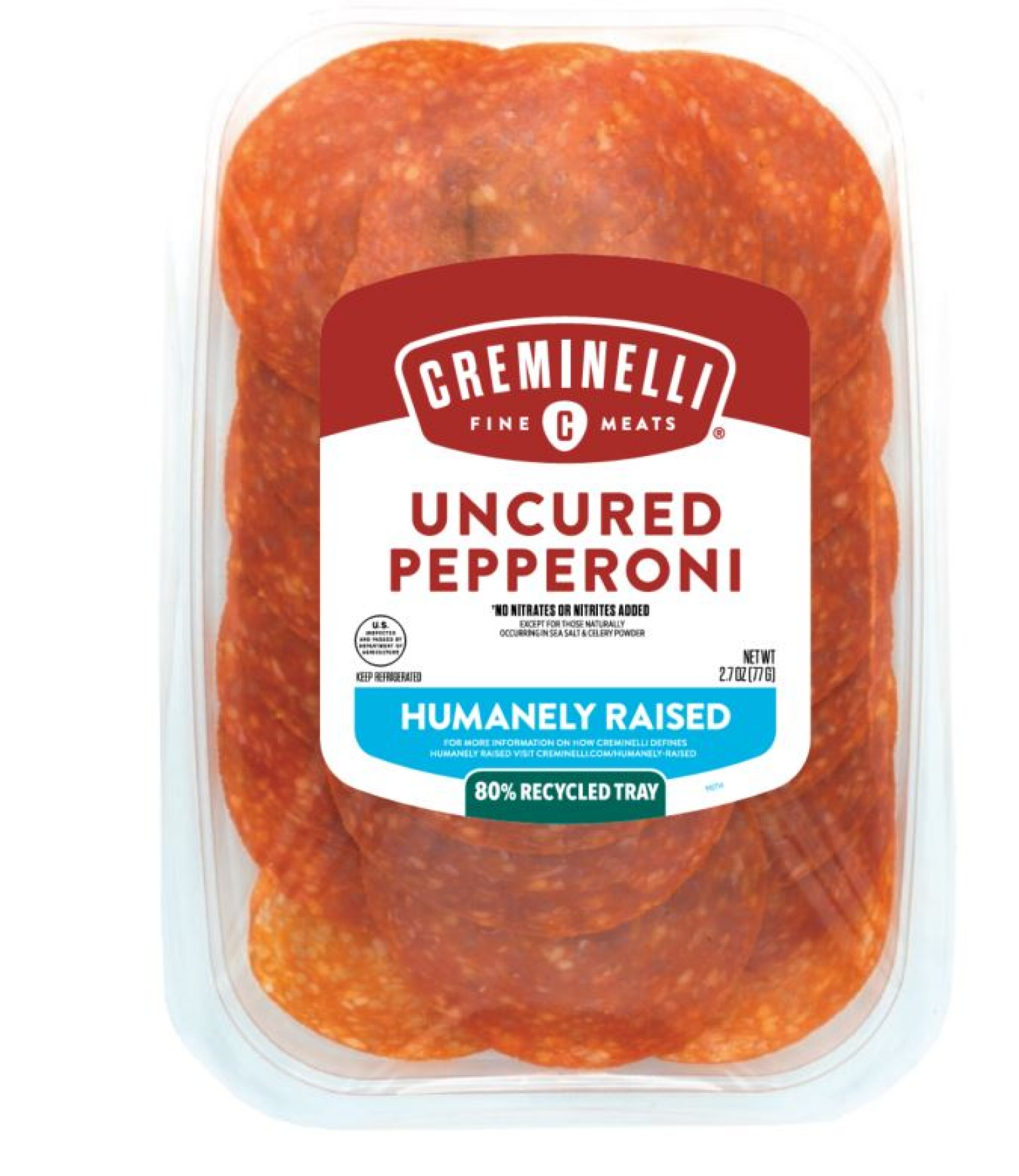 slide 1 of 1, Creminelli Fine Meats Uncured Pepperoni 2.7 oz, 2.7 oz