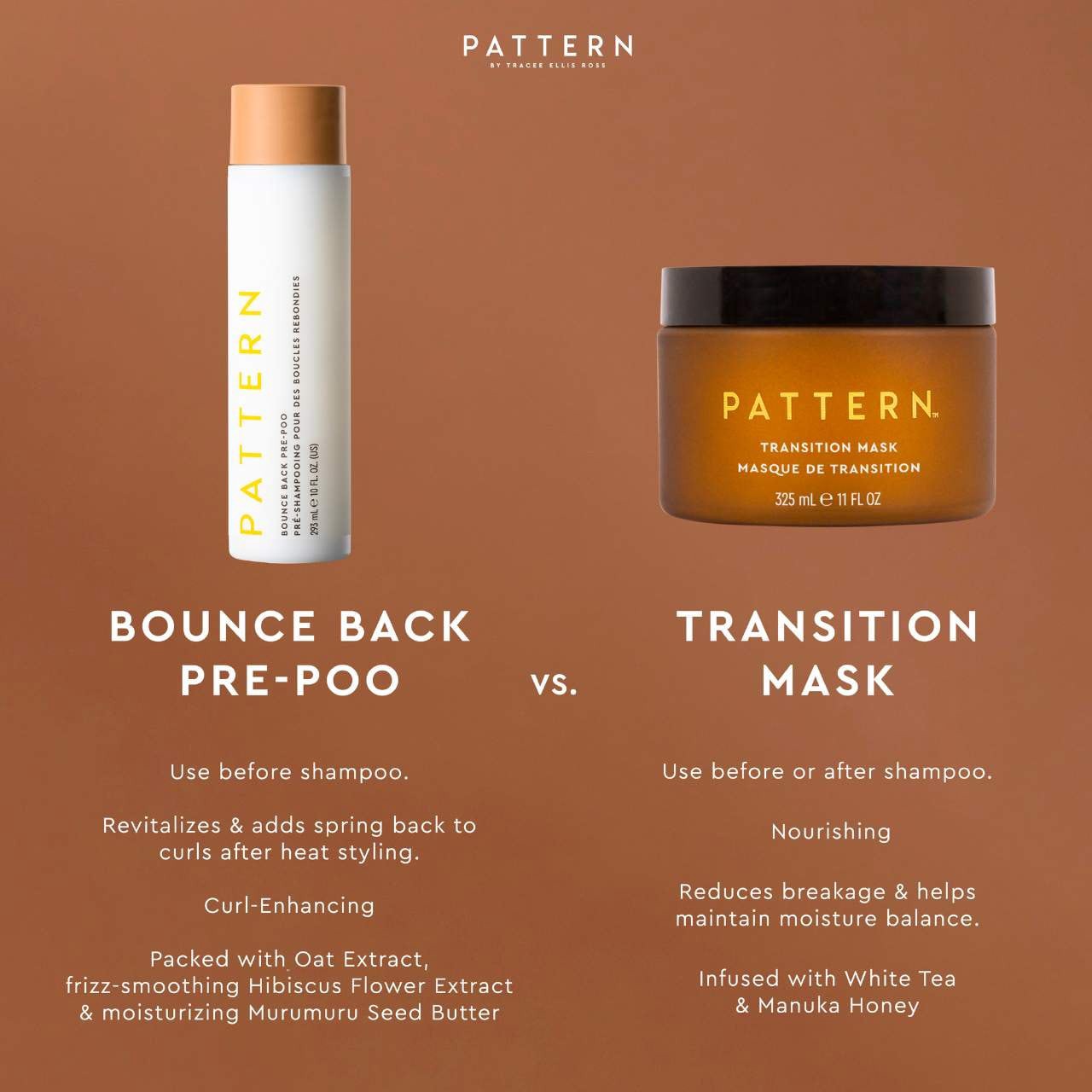 slide 6 of 7, PATTERN by Tracee Ellis Ross Bounce Back Pre-Shampoo 10 oz / 295.7 mL,