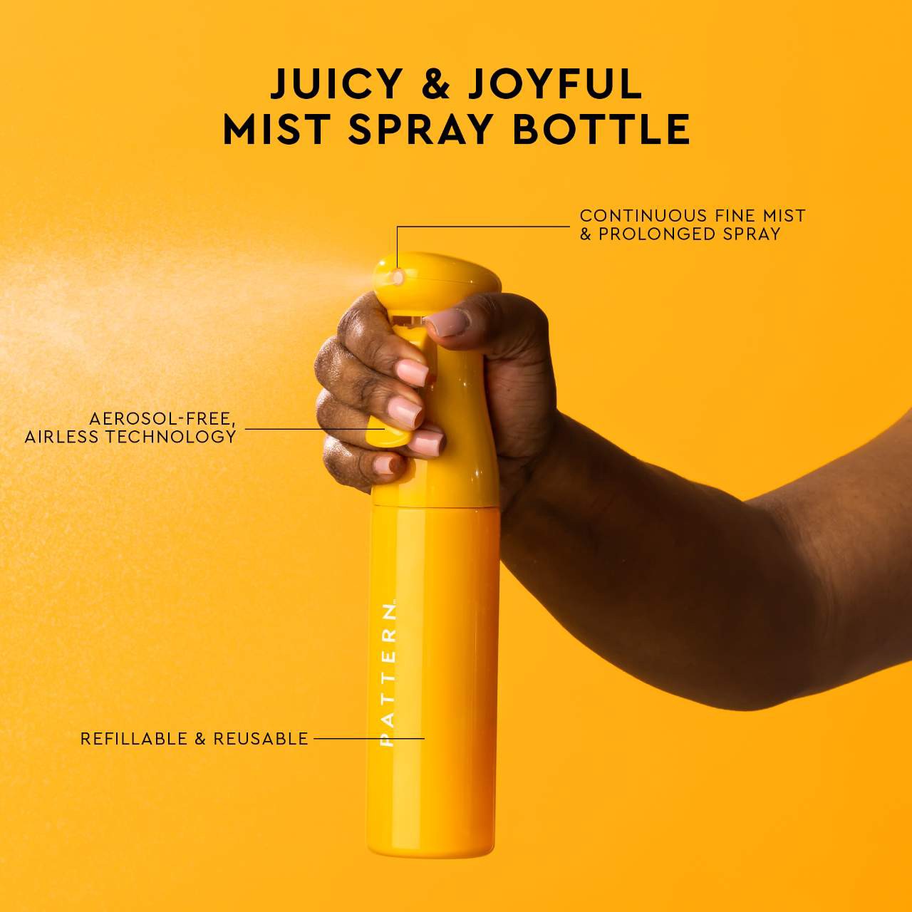 slide 2 of 4, PATTERN by Tracee Ellis Ross Juicy & Joyful Mist Spray Bottle, 