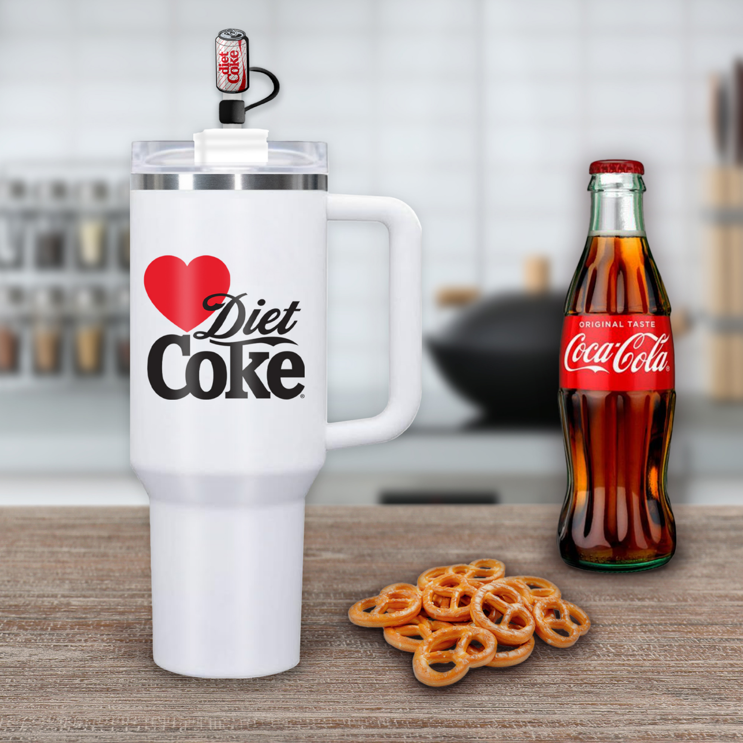 slide 2 of 2, Old Wisconsin Diet Coke Travel Cup Set, 1 ct