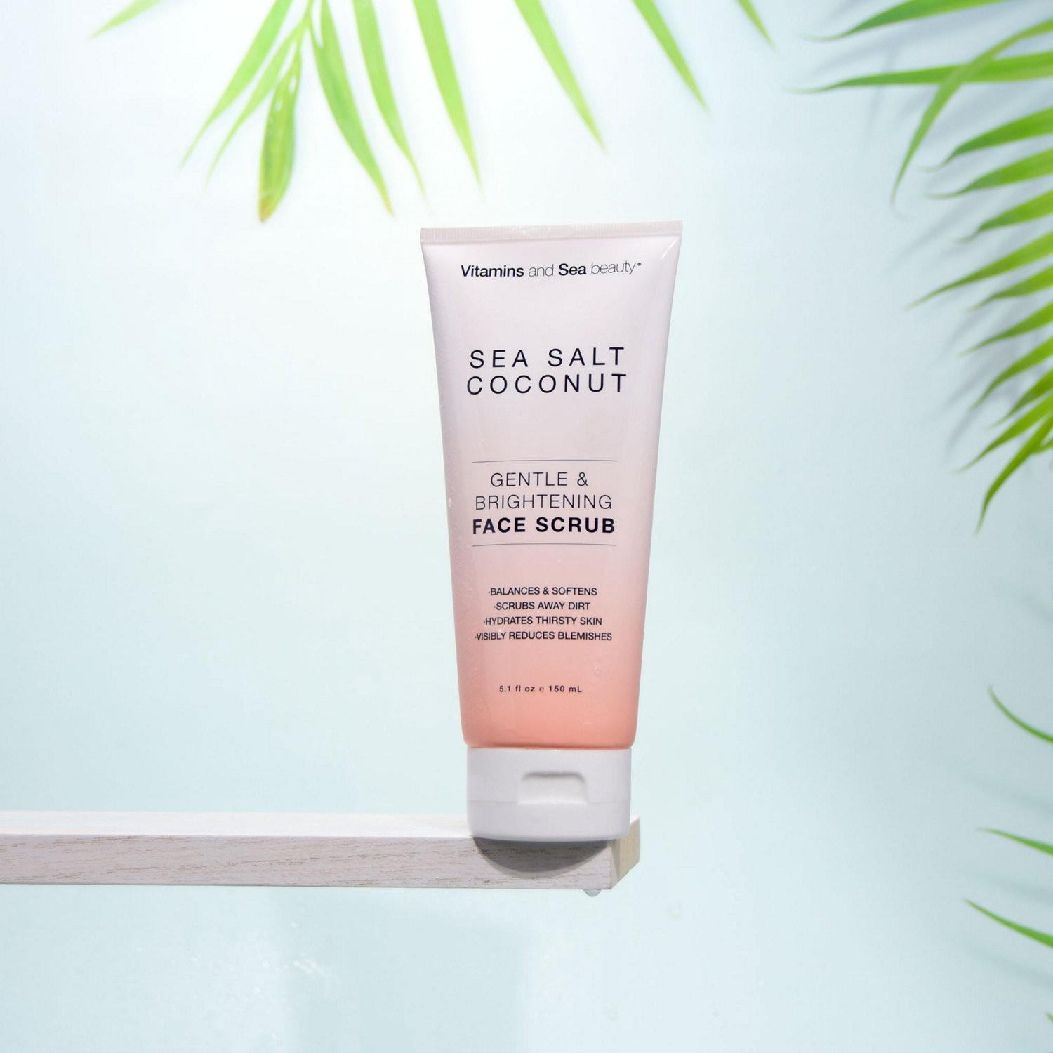 slide 2 of 4, Vitamins and Sea Beauty Sea Salt Coconut Face Scrub 5.1 fl oz, 5.10 fl oz