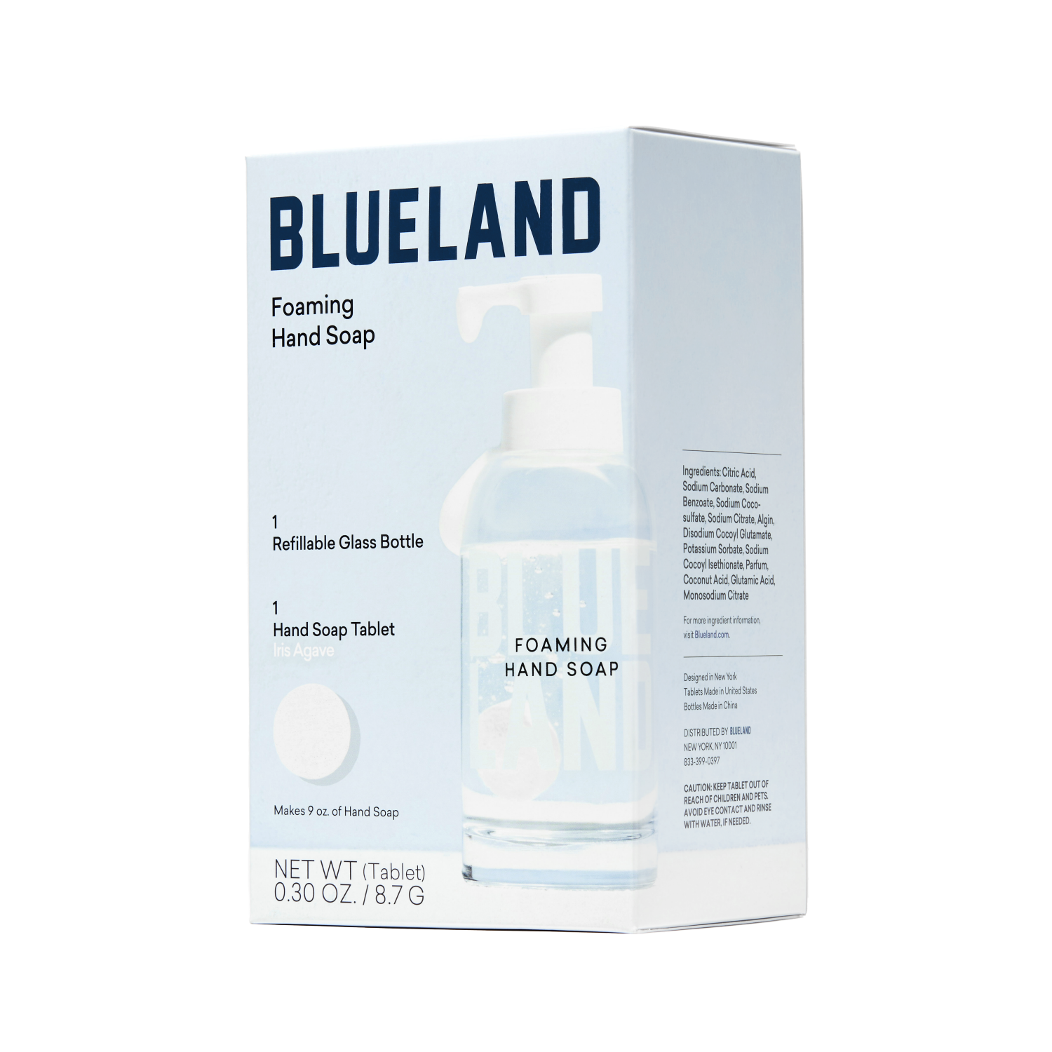 slide 2 of 2, Blueland Hand Soap Starter Set Classic W Iris Agave, 1 ct