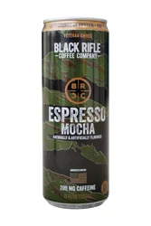 Black Rifle Coffee Company Espresso With Cream 200Mg Caffeine Single Can - 11 oz