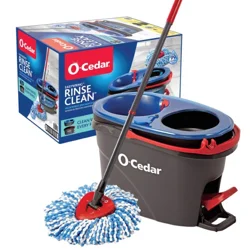 O-Cedar Easywring Rinse Clean Microfiber Spin Mop System 1 ea