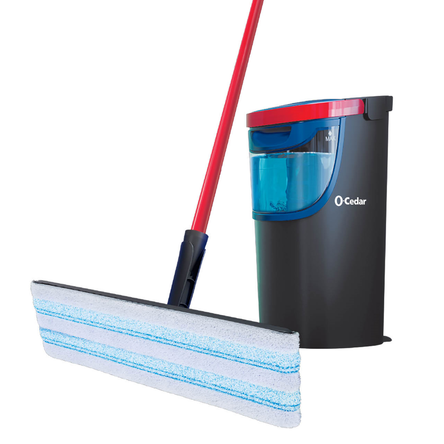 slide 2 of 5, O-Cedar O-Cedar H2prO Flat Mop System, 1 ct