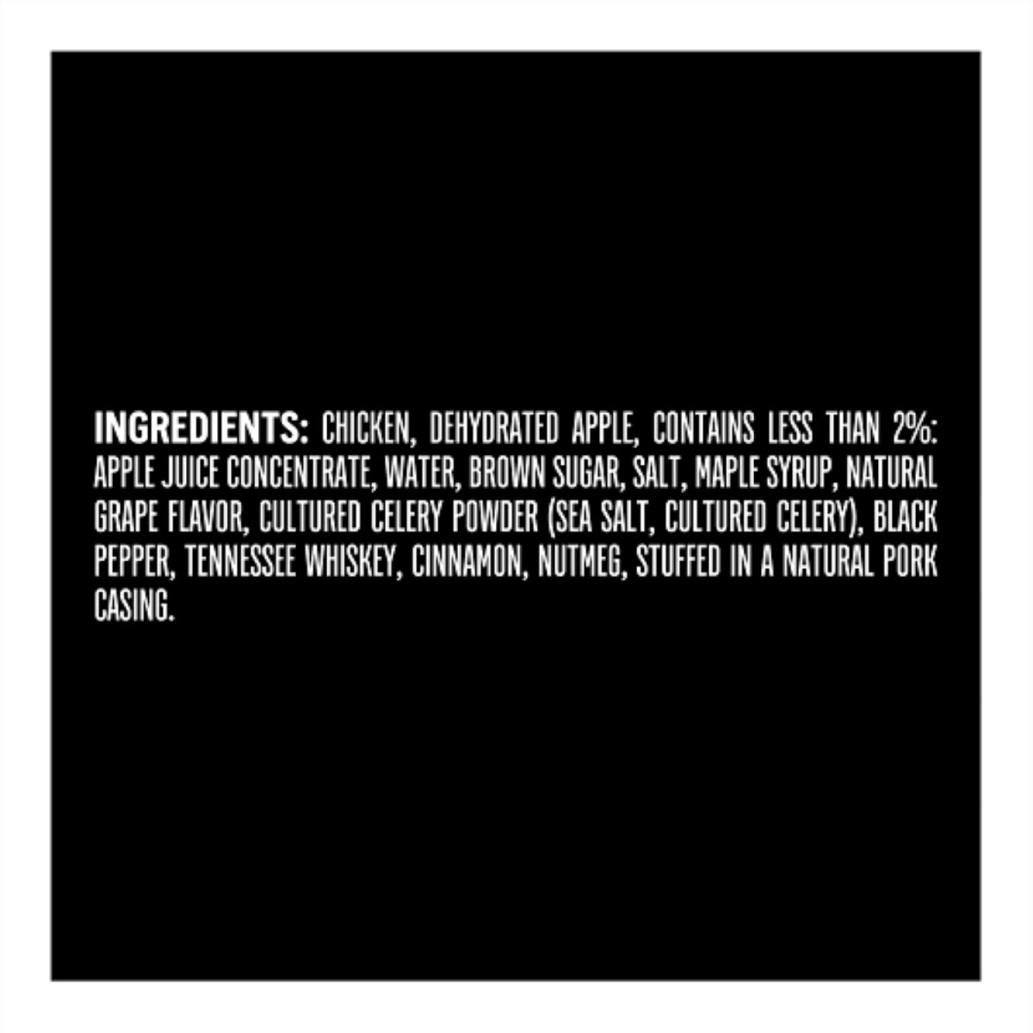 slide 3 of 3, Jack Daniels Chicken Apple Sausage 12 Oz - 12 Oz, 12 oz