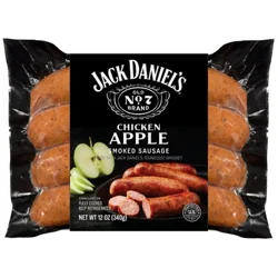 Jack Daniels Chicken Apple Sausage 12 Oz - 12 Oz