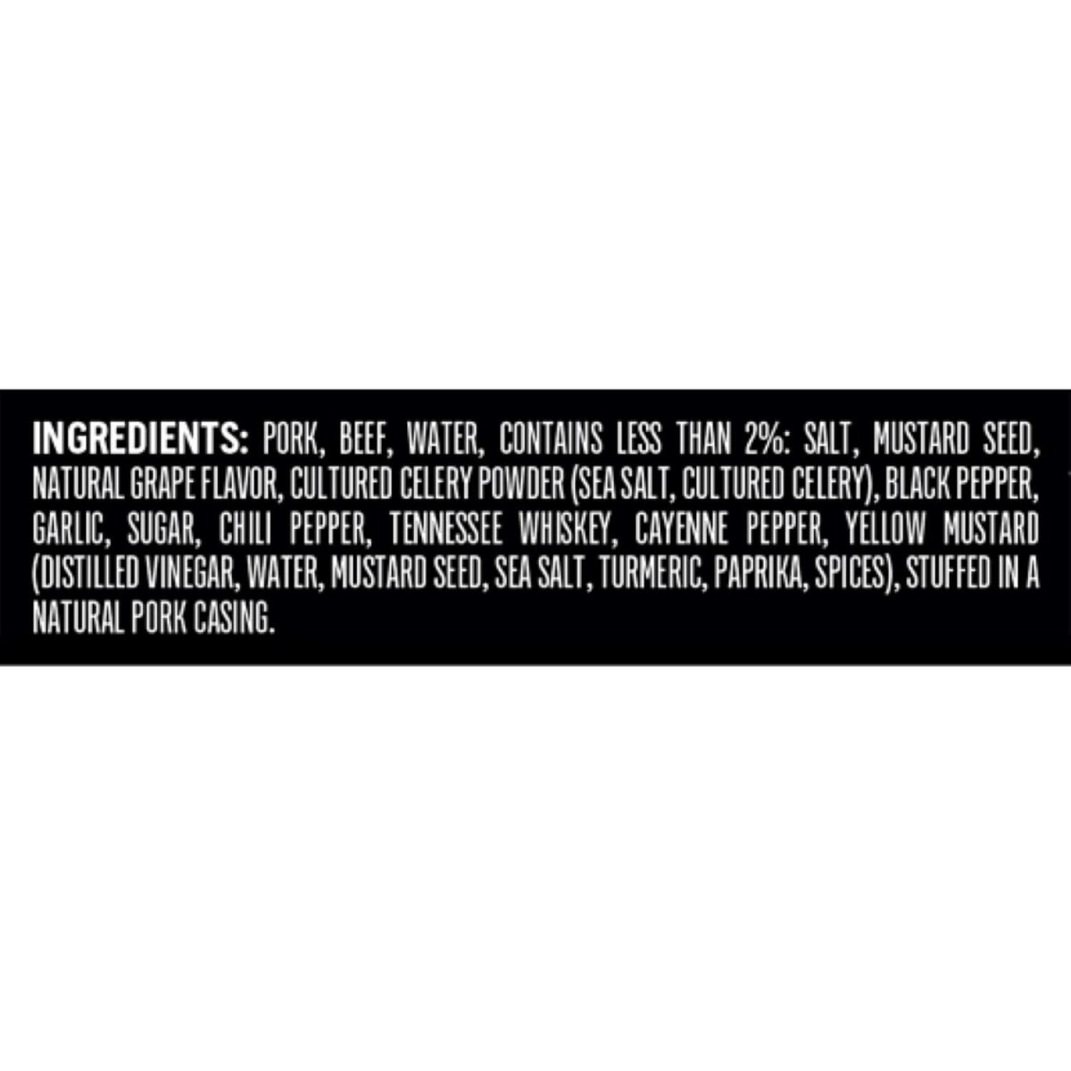 slide 3 of 3, Jack Daniel's® Texas Style Smokehouse Smoked Pork & Beef Sausage Links, 12 oz