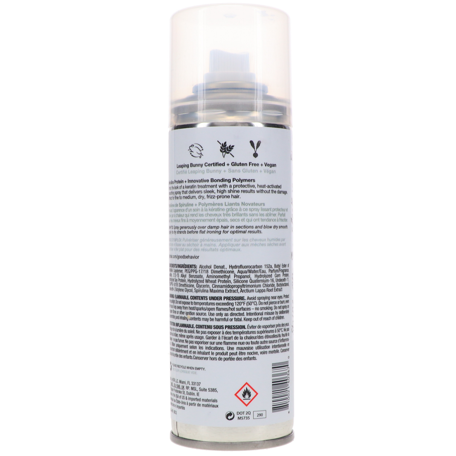 slide 2 of 2, IGK Heat Good Behavior Spirulina Protein Smoothing Protector Spray - 5.6oz - Ulta Beauty, 5.6 oz