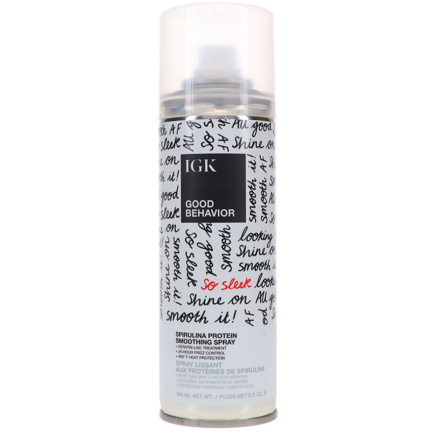 slide 1 of 2, IGK Heat Good Behavior Spirulina Protein Smoothing Protector Spray - 5.6oz - Ulta Beauty, 5.6 oz