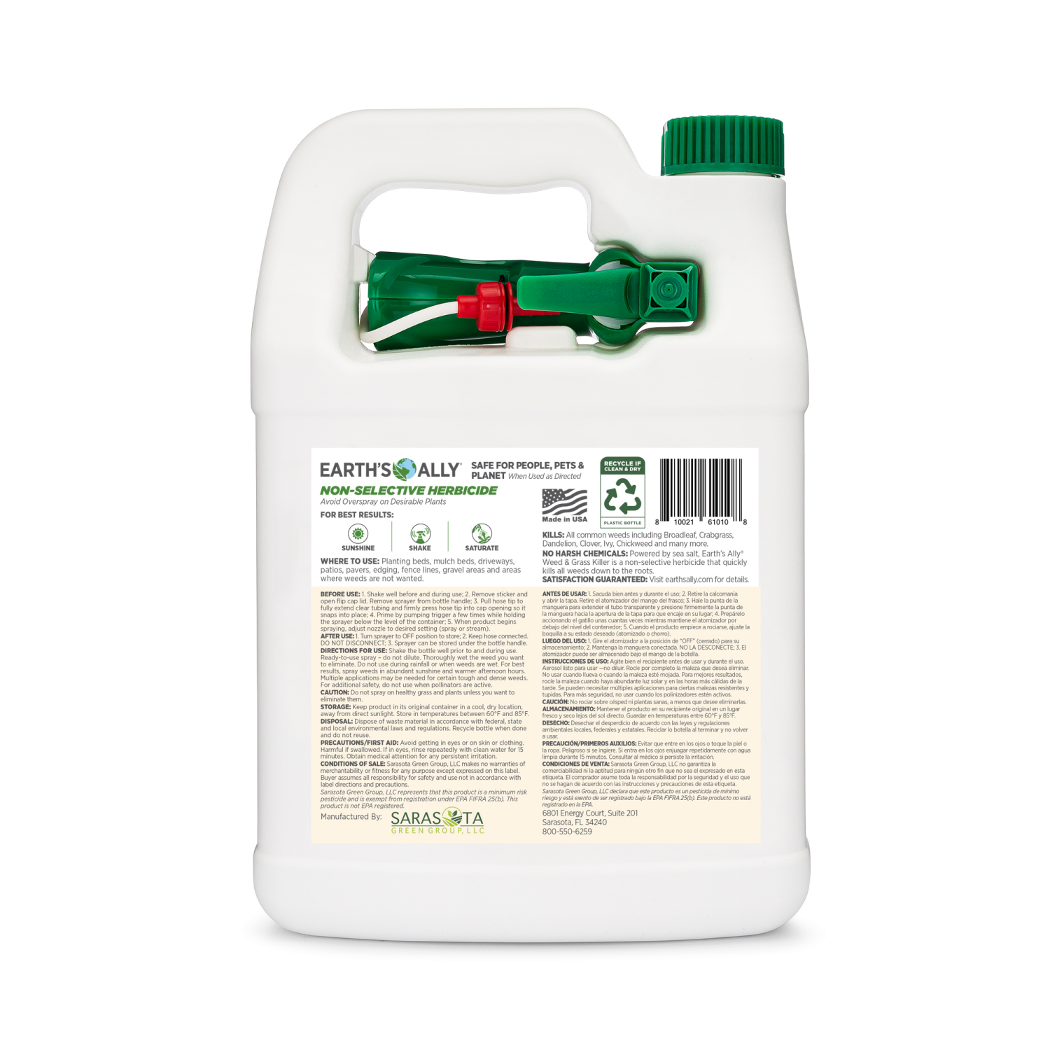 slide 2 of 2, Earth's Ally Weed Killer Gallon Rtu, 1 ct