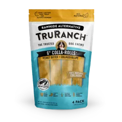 Truranch Beef Collagen Roll 6 In