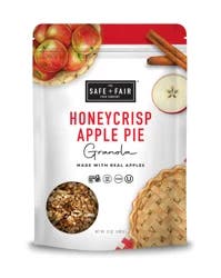 The Safe + Fair Food Company Honey Crisp Apple Pie Granola 12 oz Pouch