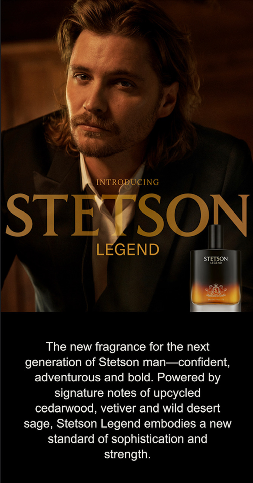 slide 2 of 2, Stetson Legend Eau de Toilette 3.4 fl oz, 3.4 fl oz