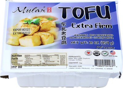 slide 1 of 1, Mulan Extra Firm Tofu - 16 Oz, 16 oz